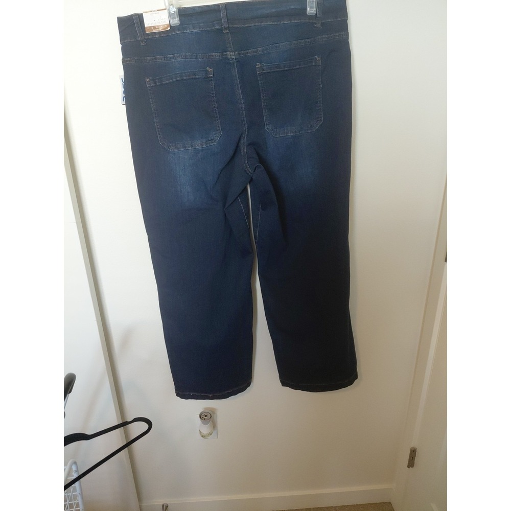 9TH &MAIN High-Rise Wide Leg Denim Size 22W NWT - Picture 7 of 8